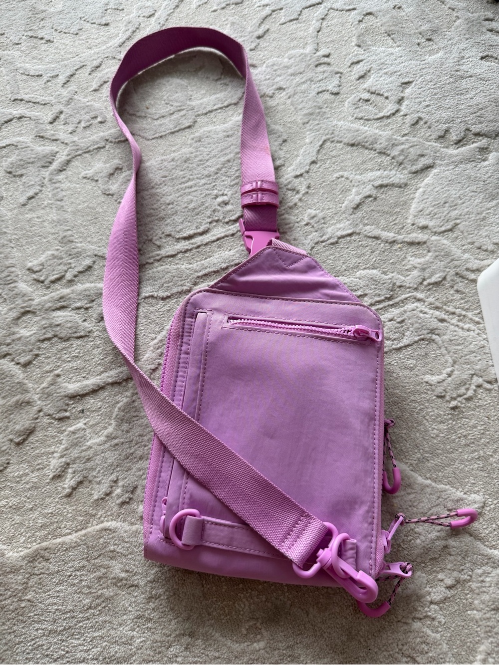 BEIS Pink Crossbody Sling Bag